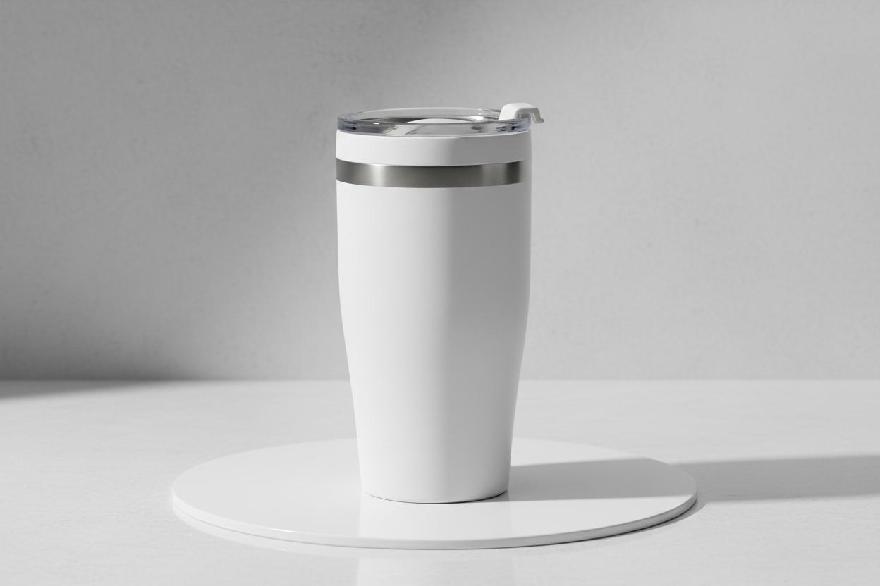 Vaso termico blanco 20oz
